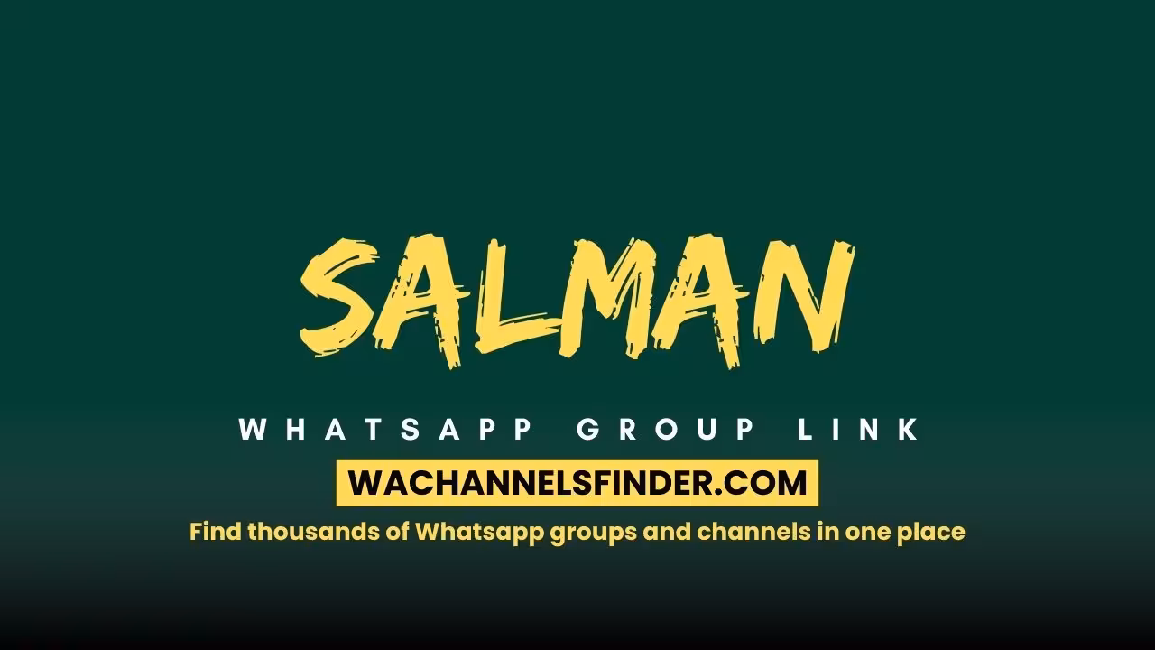Salman - WhatsApp Channel