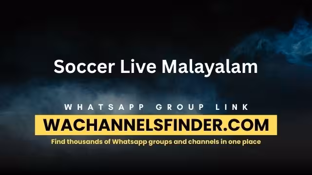 Soccer Live Malayalam - WhatsApp Channel