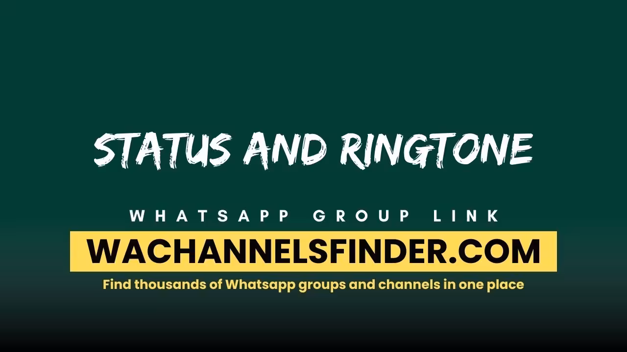 Status And Ringtone - WhatsApp Channel