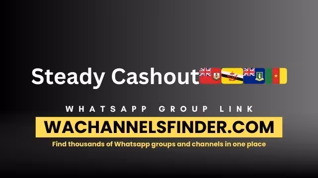 Steady Cashout🇧🇲🇧🇳🇻🇬🇨🇲 - WhatsApp Channel