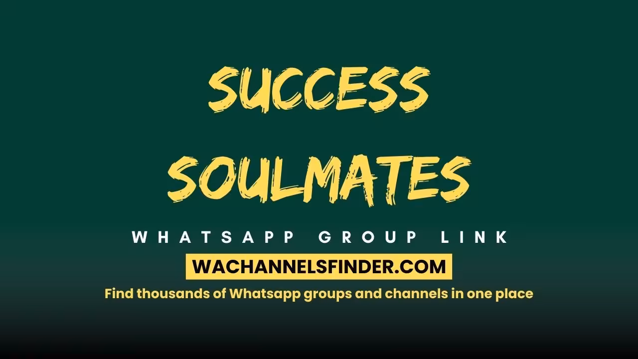 Success Soulmates - WhatsApp Channel