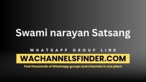 Swami narayan Satsang Whatsapp Group Link