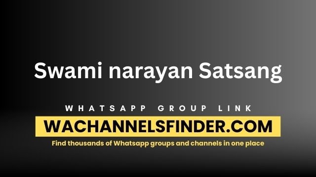 Swami narayan Satsang - WhatsApp Channel