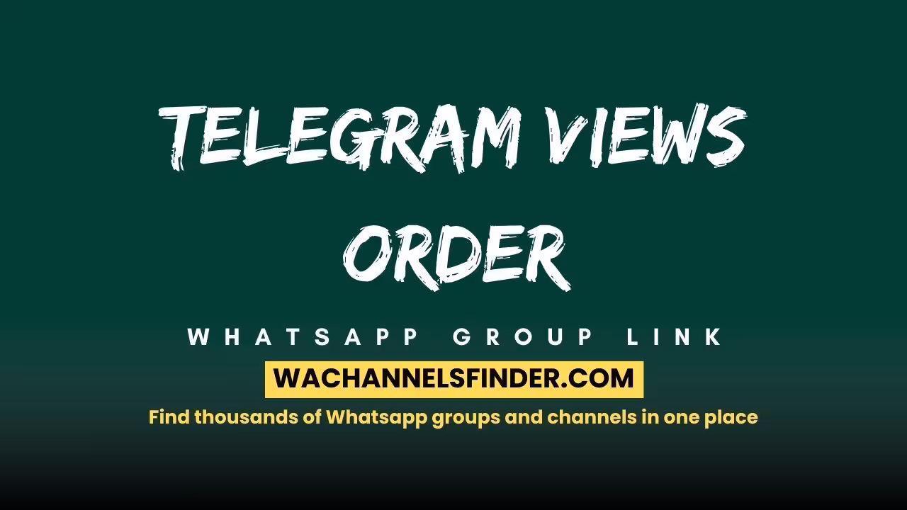 Telegram Views Order - WhatsApp Channel