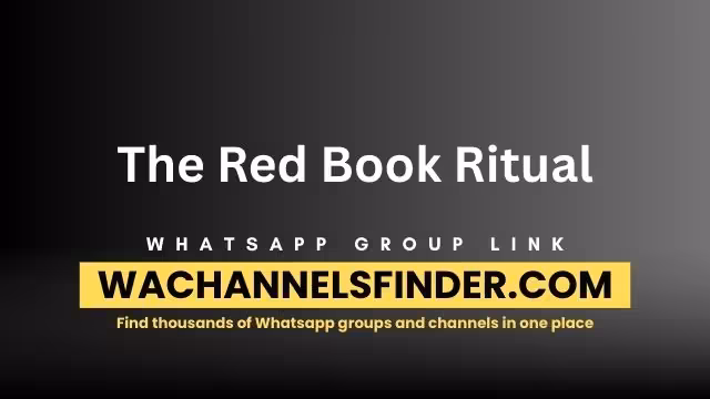 The Red Book Ritual - WhatsApp Channel