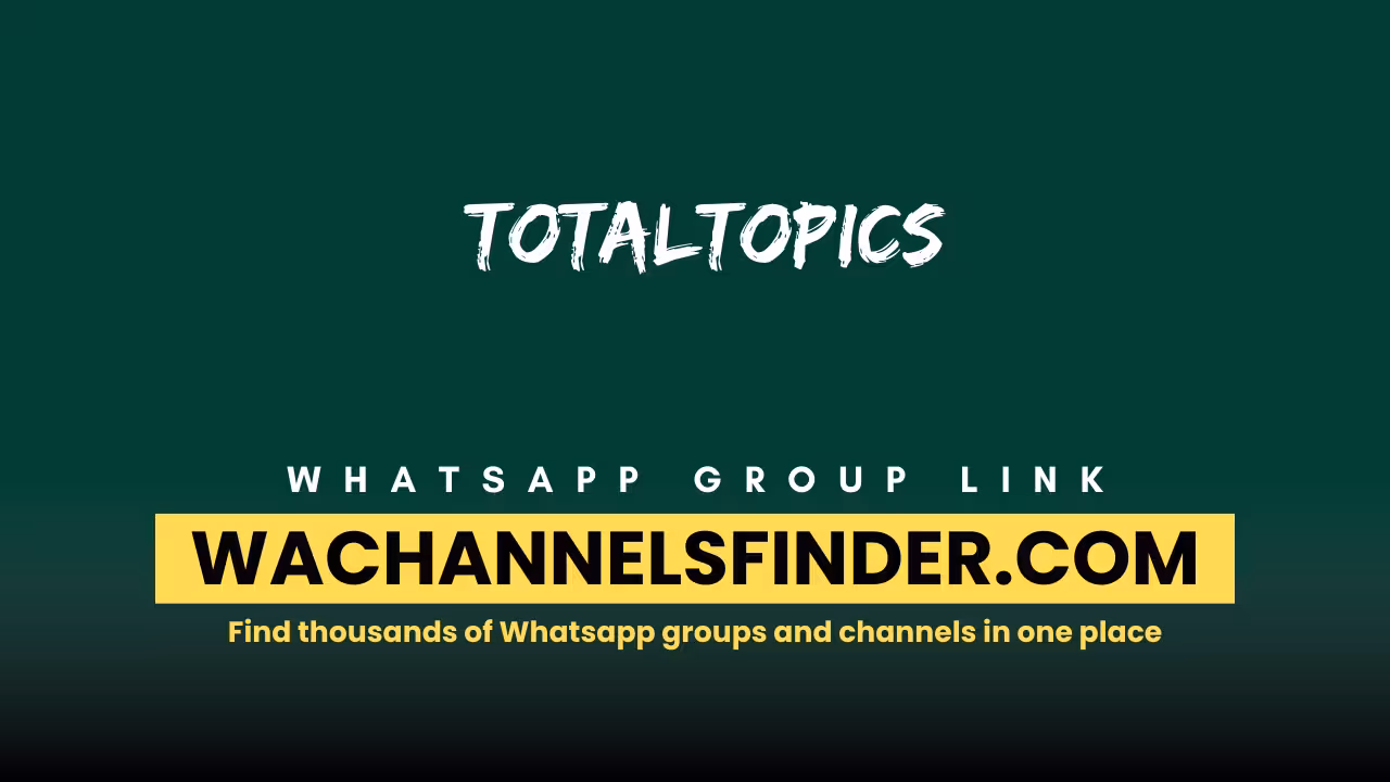 TotalTopics - WhatsApp Channel