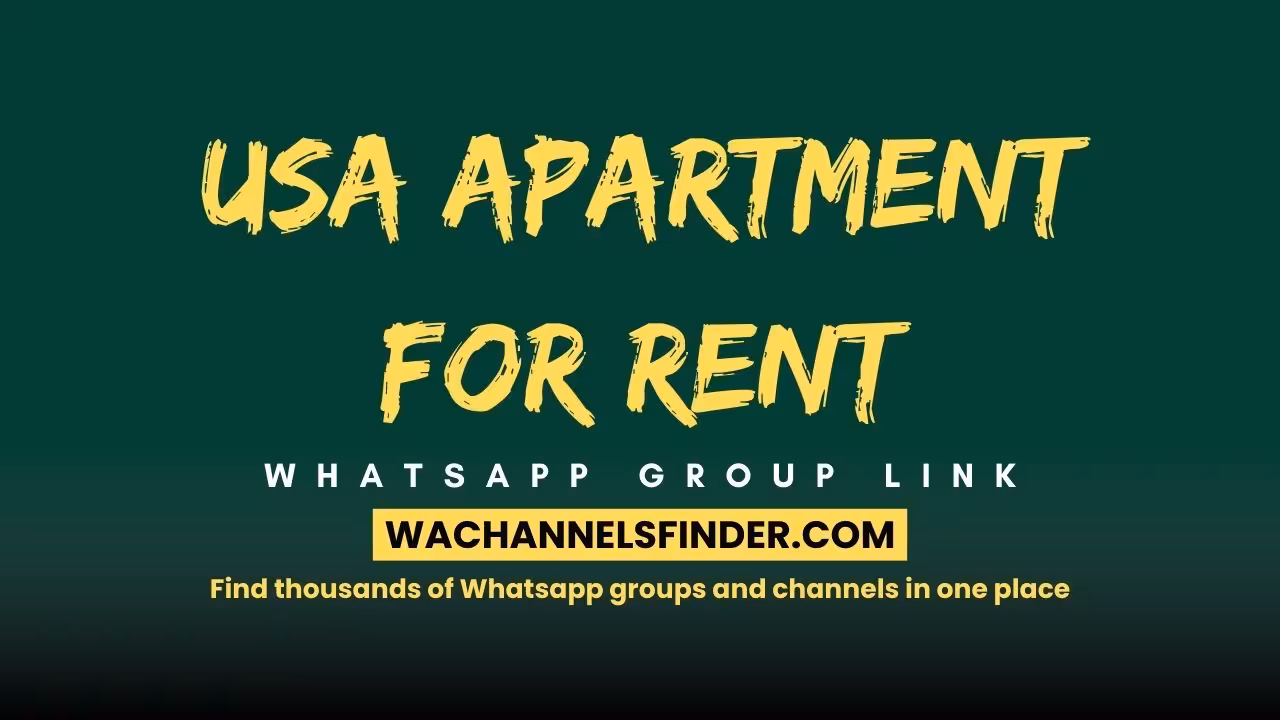 USA Apartment for rent - WhatsApp Channel
