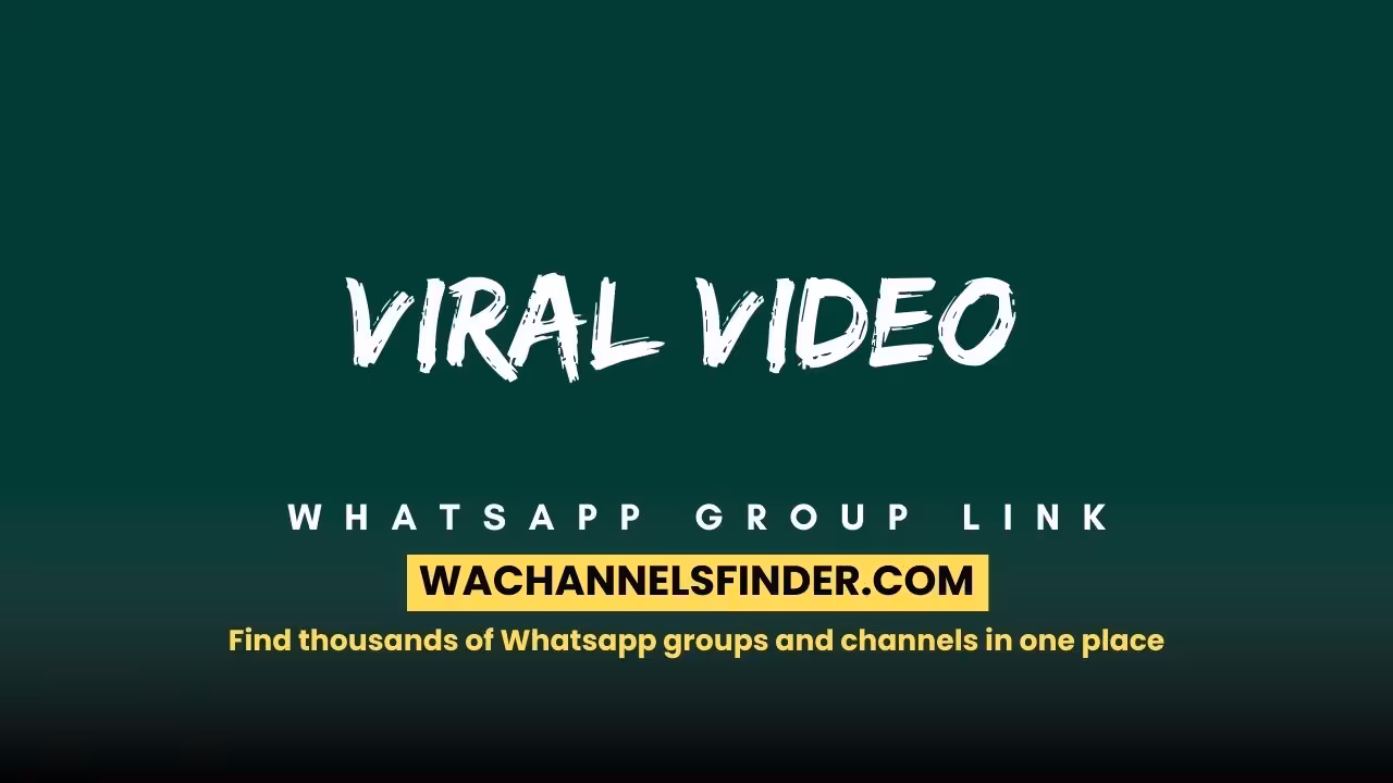 Viral Video - WhatsApp Channel
