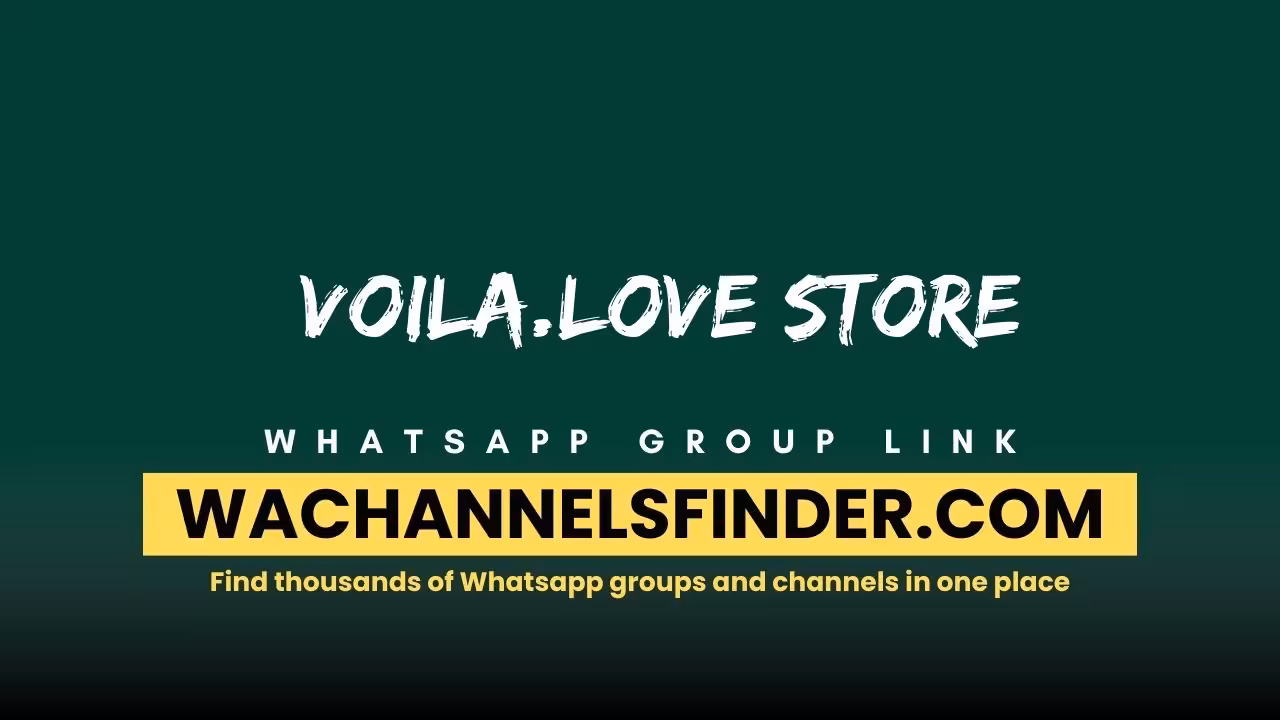 Voila.love Store - WhatsApp Channel