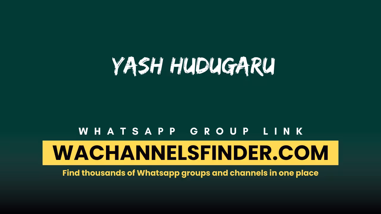 Yash hudugaru - WhatsApp Channel