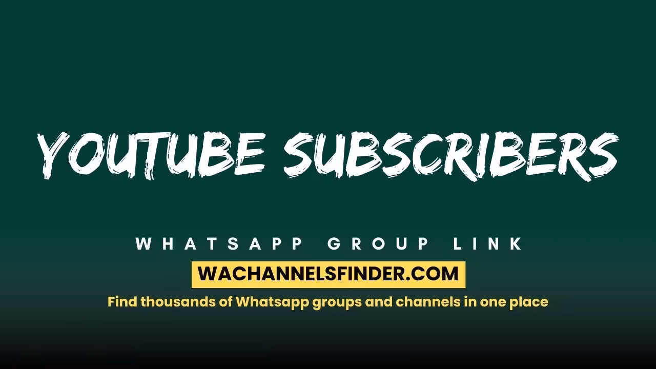 Yt Subscribers - WhatsApp Channel