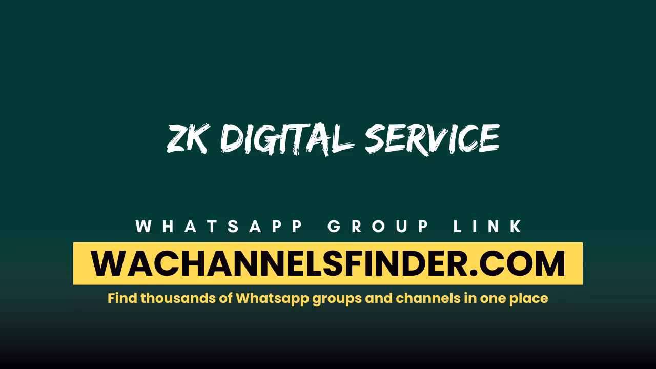Zk Digital Service - WhatsApp Channel