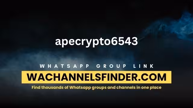 apecrypto6543 - WhatsApp Channel