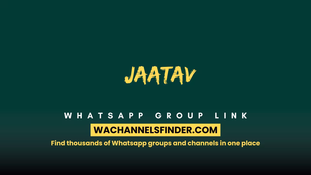 jaatav - WhatsApp Channel