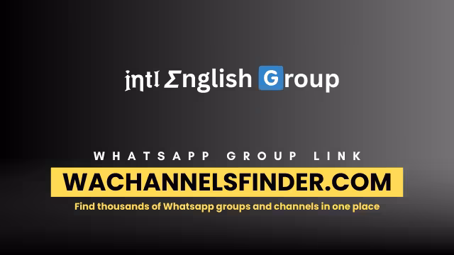 𝖏𝝶𝘁𝖑 𝞢nglish 🇬roup - WhatsApp Channel