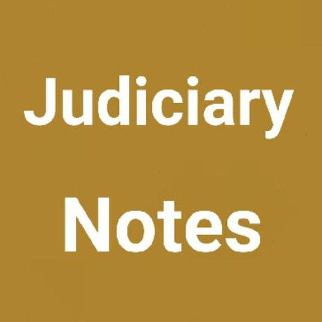 Judiciary Notes - WhatsApp Channel