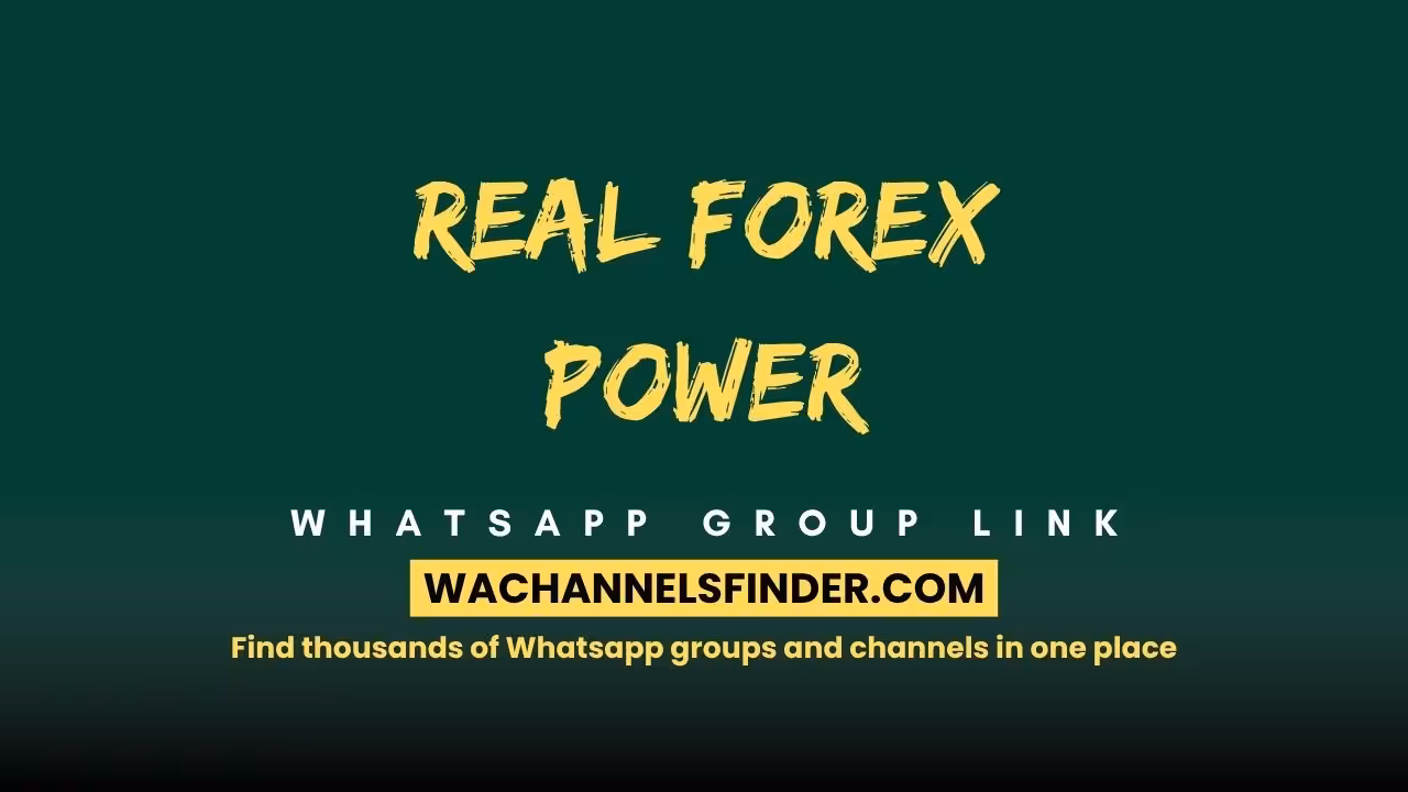 Real Forex Power - WhatsApp Channel